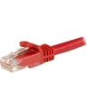 15M SNAGLESS CAT6 PATCH CABLE StarTech.com 15m Cat6 Snagless Gigabit UTP Netzwerkkabel - Cat 6 RJ45 Netzwerkkabel mit Knickschutz - Rot - nr 15