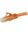 3M ORANGE CAT6 PATCH CABLE StarTech.com 3m Cat6 UTP RJ45 Gigabit Patchkabel Snagless - Cat 6 Netzwerkkabel mit Schutzmanschette - Cat.6 Patch-Kabel - Orange - nr 12