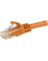 3M ORANGE CAT6 PATCH CABLE StarTech.com 3m Cat6 UTP RJ45 Gigabit Patchkabel Snagless - Cat 6 Netzwerkkabel mit Schutzmanschette - Cat.6 Patch-Kabel - Orange - nr 14