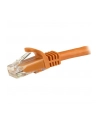 3M ORANGE CAT6 PATCH CABLE StarTech.com 3m Cat6 UTP RJ45 Gigabit Patchkabel Snagless - Cat 6 Netzwerkkabel mit Schutzmanschette - Cat.6 Patch-Kabel - Orange - nr 8