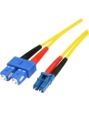 10M LC TO SC FIBER PATCH CABLE StarTech.com 10m Single Mode 9/125 Duplex LSZH LC auf SC OS1 LWL / Glasfaser-Netzwerkkabel - Gelb - nr 13