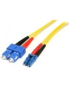 10M LC TO SC FIBER PATCH CABLE StarTech.com 10m Single Mode 9/125 Duplex LSZH LC auf SC OS1 LWL / Glasfaser-Netzwerkkabel - Gelb - nr 15