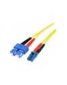 7M LC TO SC FIBER PATCH CABLE StarTech.com 7m Singlemode 9/125 Duplex LSZH LC auf SC OS1 LWL / Glasfaser-Netzwerkkabel - Gelb - nr 10