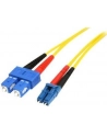 7M LC TO SC FIBER PATCH CABLE StarTech.com 7m Singlemode 9/125 Duplex LSZH LC auf SC OS1 LWL / Glasfaser-Netzwerkkabel - Gelb - nr 17