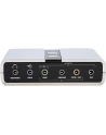 USB AUDIO ADAPTER SOUND CARD StarTech.com USB 2.0 Soundbox 7.1 Adapter - externe USB Soundkarte mit SPDIF Didital Audio - External Soundcard mit 8x 3,5mm Buchse - nr 36