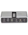 USB AUDIO ADAPTER SOUND CARD StarTech.com USB 2.0 Soundbox 7.1 Adapter - externe USB Soundkarte mit SPDIF Didital Audio - External Soundcard mit 8x 3,5mm Buchse - nr 39