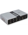 USB AUDIO ADAPTER SOUND CARD StarTech.com USB 2.0 Soundbox 7.1 Adapter - externe USB Soundkarte mit SPDIF Didital Audio - External Soundcard mit 8x 3,5mm Buchse - nr 43
