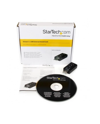 USB STEREO AUDIO ADAPTER StarTech.com USB Audio Adapter 7.1 - USB Soundkarte extern nr 1