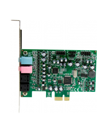 7.1 CHANNEL PCIE SOUND CARD StarTech.com 7.1 Kanal PCI Express Soundkarte - PCIe Sound Karte mit SPDIF optisches Kabel - 24-bit - 192KHz