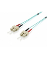 Equip DUPLEX JUMPER SC/SC 15.0M TURQUOISE OM3 LSOH - nr 1