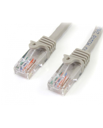 15M SNAGLESS CAT5 PATCH CABLE StarTech.com 15m Cat5e Snagless RJ45 UTP Patchkabel - Cat 5e Netzwerkkabel 15 m - Grau