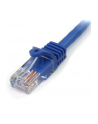 1M BLUE CAT 5E PATCH CABLE StarTech.com 1m Cat5e RJ45 UTP Netzwerkkabel Snagless - Cat 5e Patchkabel - Blau - Stecker / Stecker - nr 9