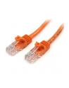 1M CAT 5E ORANGE SNAGLESS StarTech.com 1m Cat5e RJ45 UTP Netzwerkkabel Snagless - Cat 5e Patchkabel - Orange - Stecker / Stecker - nr 1