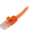 1M CAT 5E ORANGE SNAGLESS StarTech.com 1m Cat5e RJ45 UTP Netzwerkkabel Snagless - Cat 5e Patchkabel - Orange - Stecker / Stecker - nr 6