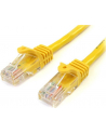 1M CAT 5E YELLOW SNAGLESS StarTech.com 1m Cat5e RJ45 UTP Netzwerkkabel Snagless - Cat 5e Patchkabel - Gelb - Stecker / Stecker - nr 4