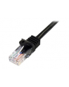 2M BLACK CAT 5E PATCH CABLE StarTech.com 2m Cat5e RJ45 UTP Netzwerkkabel Snagless - Cat 5e Patchkabel - Schwarz - Stecker / Stecker - nr 9