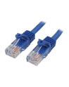 2M BLUE CAT 5E PATCH CABLE StarTech.com 2m Cat5e RJ45 UTP Netzwerkkabel Snagless - Cat 5e Patchkabel - Blau - Stecker / Stecker - nr 8