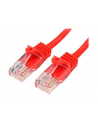 2M RED CAT 5E PATCH CABLE StarTech.com 2m Cat5e RJ45 UTP Netzwerkkabel Snagless - Cat 5e Patchkabel - Rot - Stecker / Stecker - nr 8