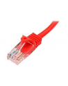 2M RED CAT 5E PATCH CABLE StarTech.com 2m Cat5e RJ45 UTP Netzwerkkabel Snagless - Cat 5e Patchkabel - Rot - Stecker / Stecker - nr 9