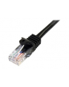 3M BLACK CAT 5E PATCH CABLE StarTech.com 3m Cat5e RJ45 UTP Netzwerkkabel Snagless - Cat 5e Patchkabel - Schwarz - Stecker / Stecker - nr 6