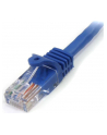 3M BLUE CAT 5E PATCH CABLE StarTech.com 3m Cat5e RJ45 UTP Netzwerkkabel Snagless - Cat 5e Patchkabel - Blau - Stecker / Stecker - nr 4