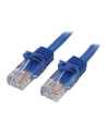 3M BLUE CAT 5E PATCH CABLE StarTech.com 3m Cat5e RJ45 UTP Netzwerkkabel Snagless - Cat 5e Patchkabel - Blau - Stecker / Stecker - nr 5