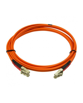 FIBER PATCH CABLE LC - LC StarTech.com 2 m Multimode 50/125 Duplex Glasfaser (LWL) Patchkabel LC/LC