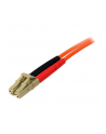 FIBER PATCH CABLE LC - LC StarTech.com 2 m Multimode 50/125 Duplex Glasfaser (LWL) Patchkabel LC/LC - nr 18