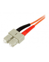 FIBER PATCH CABLE LC - SC StarTech.com 1 m Multimode 50/125 Duplex LWL-Patchkabel LC - SC - Glasfaser Netzwerkkabel - nr 11