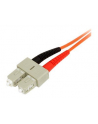 FIBER PATCH CABLE LC - SC StarTech.com 2 m Multimode 50/125 Duplex LWL-Patchkabel LC - SC - Glasfaser Netzwerkkabel - nr 10