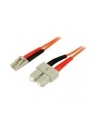 FIBER PATCH CABLE LC - SC StarTech.com 3 m Multimode 50/125 Duplex LWL-Patchkabel LC - SC - Glasfaser Netzwerkkabel - nr 2