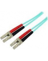 10M AQUA FIBER PATCH CABLE StarTech.com 10m 10Gb Aqua Duplex Multimode 50/125 OM3 LSZH LC/LC LWL- /Glasfaser Patchkabel / Netzwerkkabel - nr 8