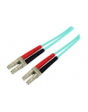 10M AQUA FIBER PATCH CABLE StarTech.com 10m 10Gb Aqua Duplex Multimode 50/125 OM3 LSZH LC/LC LWL- /Glasfaser Patchkabel / Netzwerkkabel - nr 9