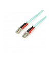 2M AQUA FIBER PATCH CABLE StarTech.com 2 m 10 GB Aqua Multimode 50/125 Duplex LSZH LWL-Patchkabel LC - LC - Glasfaser Netzwerkkabel - nr 10