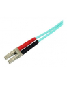 3M LC TO LC FIBER PATCH CABLE StarTech.com 3m 10 Gb Aqua Multimode 50/125 OM3 Duplex LSZH LWL- /Glasfaser Patchkabel LC - LC - LWL- / Glasfaser Netzwerkkabel - nr 7