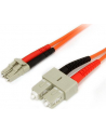 1M FIBER PATCH CABLE LC - SC StarTech.com 1m Multimode 62,5/125 Duplex LWL-Patchkabel LC - SC - Glasfaser Netzwerkkabel - nr 5