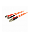 1M FIBER PATCH CABLE LC - ST StarTech.com 1m Multimode 62,5/125 Duplex LWL-Patchkabel LC - ST - Glasfaser Netzwerkkabel - nr 10