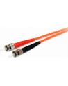 1M FIBER PATCH CABLE LC - ST StarTech.com 1m Multimode 62,5/125 Duplex LWL-Patchkabel LC - ST - Glasfaser Netzwerkkabel - nr 3