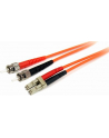 1M FIBER PATCH CABLE LC - ST StarTech.com 1m Multimode 62,5/125 Duplex LWL-Patchkabel LC - ST - Glasfaser Netzwerkkabel - nr 5