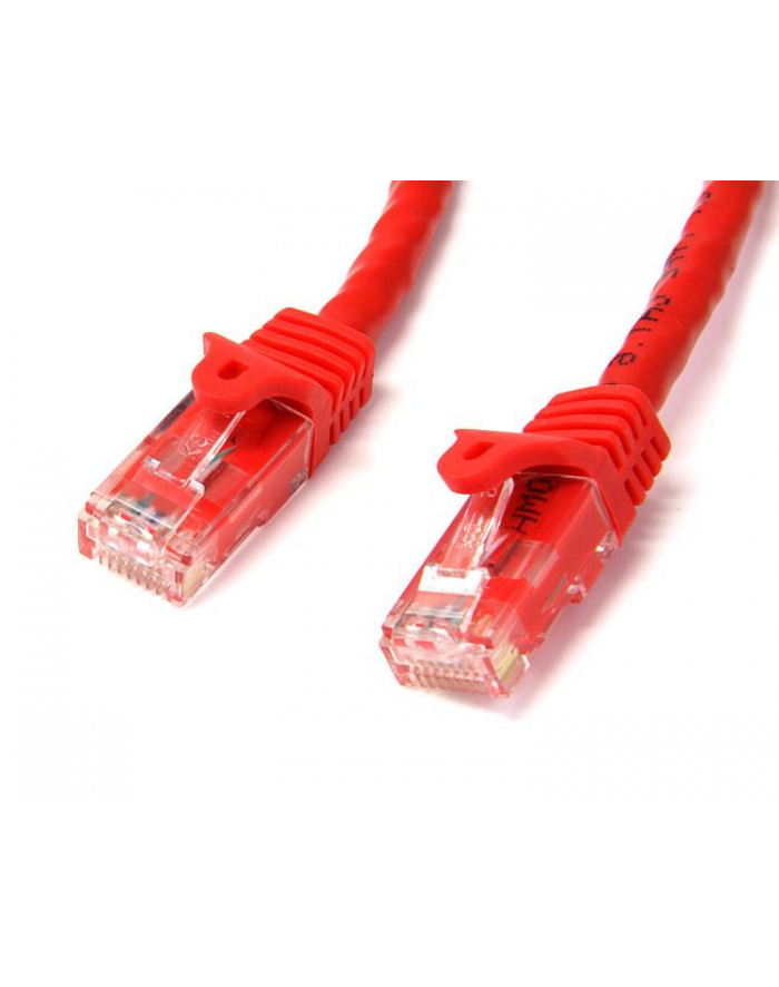 15M SNAGLESS CAT6 PATCH CABLE StarTech.com 15m Cat6 Snagless Gigabit UTP Netzwerkkabel - Cat 6 RJ45 Netzwerkkabel mit Knickschutz - Rot główny