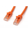 1M ORANGE CAT6 PATCH CABLE StarTech.com 1m Cat6 Gigabit Snagless Patchkabel - RJ45 UTP Netzwerkkabel mit Schutzmanschette - Cat 6 Kabel - Orange - nr 11