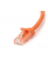 1M ORANGE CAT6 PATCH CABLE StarTech.com 1m Cat6 Gigabit Snagless Patchkabel - RJ45 UTP Netzwerkkabel mit Schutzmanschette - Cat 6 Kabel - Orange - nr 12