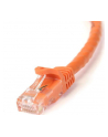 1M ORANGE CAT6 PATCH CABLE StarTech.com 1m Cat6 Gigabit Snagless Patchkabel - RJ45 UTP Netzwerkkabel mit Schutzmanschette - Cat 6 Kabel - Orange - nr 3