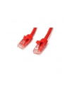 1M RED CAT6 PATCH CABLE StarTech.com 1m Cat6 Gigabit Snagless Patchkabel - RJ45 UTP Netzwerkkabel mit Schutzmanschette - Cat 6 Kabel - Rot - nr 2