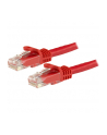 1M RED CAT6 PATCH CABLE StarTech.com 1m Cat6 Gigabit Snagless Patchkabel - RJ45 UTP Netzwerkkabel mit Schutzmanschette - Cat 6 Kabel - Rot - nr 6