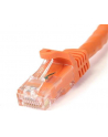 2M ORANGE CAT6 PATCH CABLE StarTech.com 2m Cat6 Gigabit Snagless Patchkabel - RJ45 UTP Netzwerkkabel mit Schutzmanschette - Cat 6 Kabel - Orange - nr 4