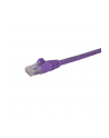 2M PURPLE CAT6 PATCH CABLE StarTech.com 2m Cat6 Gigabit Snagless Patchkabel - RJ45 UTP Netzwerkkabel mit Schutzmanschette - Cat 6 Kabel - Lila - nr 15