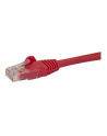 2M RED CAT6 PATCH CABLE StarTech.com 2m Cat6 Gigabit Snagless Patchkabel - RJ45 UTP Netzwerkkabel mit Schutzmanschette - Cat 6 Kabel - Rot - nr 10