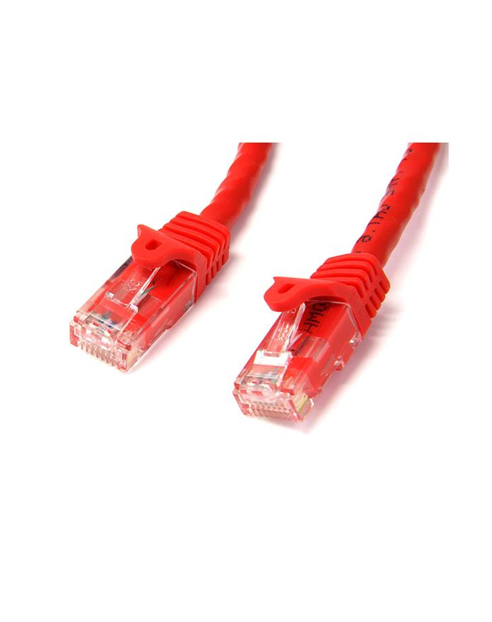 2M RED CAT6 PATCH CABLE StarTech.com 2m Cat6 Gigabit Snagless Patchkabel - RJ45 UTP Netzwerkkabel mit Schutzmanschette - Cat 6 Kabel - Rot główny