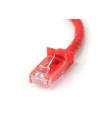 2M RED CAT6 PATCH CABLE StarTech.com 2m Cat6 Gigabit Snagless Patchkabel - RJ45 UTP Netzwerkkabel mit Schutzmanschette - Cat 6 Kabel - Rot - nr 13